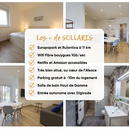 Apartment Sollaris Rdc A 11km De Europa-park *